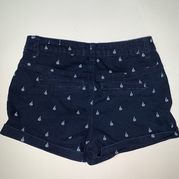 Navy blue jean shorts - Picture 3 of 3